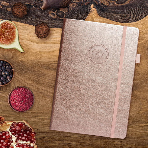GoGirl Recipe Book – Blank Cookbook to Write In Your Own Recipes – Empty Cooking Journal for Family Recipes – Personalized Recipe Notebook – Hardc...