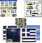 Scrapbook Customs 17508 Themed Paper and Stickers Scrapbook Kit, Greece Sightseeing...