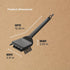 Ninja XSKBRUSHXL Woodfire Outdoor Grill Cleaning Brush, Compatible with All Ninja Woodfire Outdoor Grills (OG700, OG800, and OG900 Series), Non-Sc...