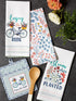 DII Kitchen Gift Set Collection, Pot Holder & 3 Dish Towels, Enjoy The Ride, 4 Piece...