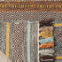 SAFAVIEH Montauk Collection Accent Rug - 2'6" x 4', Turquoise & Brown, Handmade Boho Stripe Fringe Cotton, Ideal for High Traffic Areas in Entrywa...