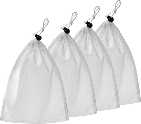 Pool Clean Vacuum Replacement Bag Nylon Fine Mesh Net with Pull and Lock for Leaf Catcher for Leaf Bagger for Leaf Bagger for Leaf Vacuum for Leaf...
