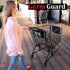dbest products Germ Guard Contactless Supermarket Shopping Cart Handle Cover Protection Prevents The Spread Glove Alternative PPE, Black