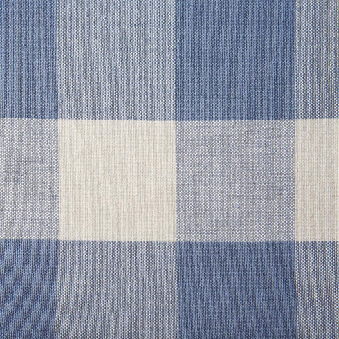 DII Buffalo Check Collection, Classic Farmhouse Table Runner, 14x108, Stonewash Blue...