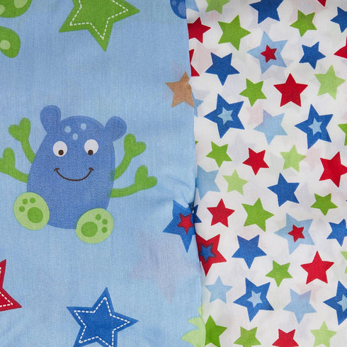 Little Bedding by NoJo Monster Babies - 2 Count Crib Sheet Set...