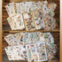 200 Pieces Vintage Scrapbook Supplies Pack for Junk Journal Planners DIY Paper Stickers Vintage Ephemera Pack Decoupage for Art Journaling Bullet ...