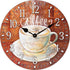 La Crosse Clock 404-2631C-INT 12-Inch Round Coffee Decorative Quartz Analog Wall Clock...