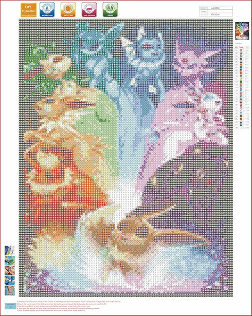 5D Diy Diamond Painting Kits 16X20 inch /40X50cm Round Drill Rhinestone Embroidery for Wall Decoration...