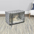 New World Pet Products Dog Crate Cover Featuring Teflon Fabric Protector, Dog Crate Cover Fits Midwest 30-Inch Dog Crates, Light Gray Designer Pat...
