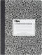 Tops 63786 9-3/4" X 7-1/2" Quad Ruled Composition Notebook...