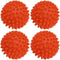 Black Duck Brand Dryer Balls 4 Pack Orange- Reusable Dryer Balls Replace Laundry Drying Fabric Softener and Saves You Money...