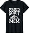 Womens Proud Scout Mom Outdoor Scouting T-Shirt...