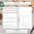 Legend Meal Planner – Weekly Meal Prep & Nutrition Journal with Grocery List & Weight Loss Tracker – Diet & Wellness Diary Log – Undated 12-Month ...