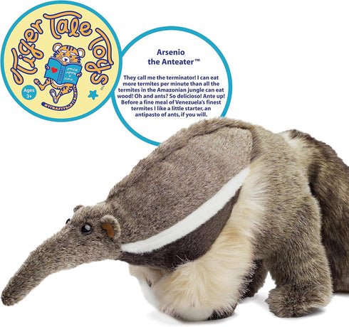 VIAHART Arsenio The Anteater | 18 Inch Stuffed Animal Plush | by TigerHart Toys...
