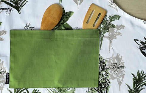 AMOUR INFINI Aprons for Women Adjustable Strap with Waist Ties Aprons for Baking, Cooking, Gardening Cotton Washable, Reusable Spring Apron (27.5 ...