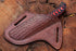 Leather Knife Sheath, Slanted Pancake Sheath, Tooled Leather Sheath, Belt Sheath, Beautiful Cow Boy Bull Cutter Knife Leather Cover 100% Real Leat...
