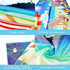 KatchOn, XtraLarge Beach Photo Backdrop - 72x44 Inch | Summer Backdrop for Beach Party Decorations | Hawaiian Party Decorations | Summer Theme Dec...