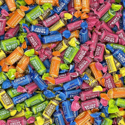 Fruidles Tootsies Original 6 Flavor Variety Pack Twist Midgees Roll, Peanut-Free, Gluten-Free, Kosher Certified, Individually Wrapped, (Half-Pound...