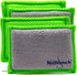 Kitchen Sponge | Odor Resistant, Non-Scratch Microfiber Mesh and Terry Cloth Sponge, No Odor, Long Lasting Odor Protection | Durable Odor Free Lif...