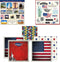 Scrapbook Customs Themed Paper and Stickers Scrapbook Kit, United States Sightseeing, Multi...