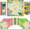 Scrapbook Customs Themed Paper and Stickers Scrapbook Kit, Maui Paradise, 12 inch by 12 inch, Bright...