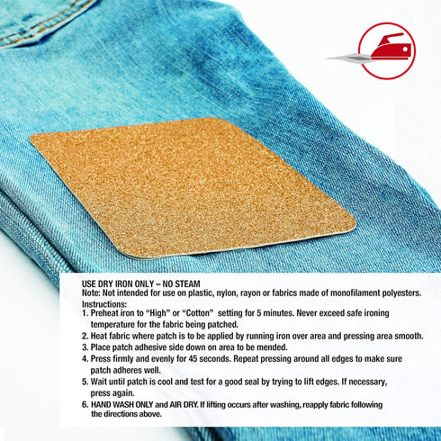 SINGER Iron-On Patches, Gold/Silver Glitter 3.75” x 5” inches...