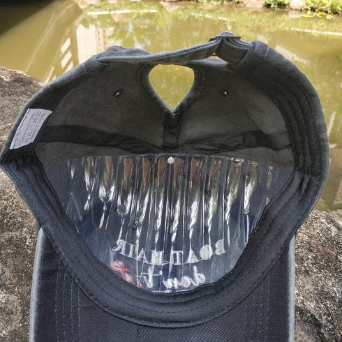Women's Ponytail Baseball Cap Boat Hair Don't Care Embroidered Vintage Dad Hat...