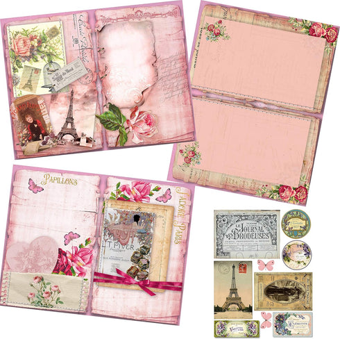 Pink Paris Journal Kit - EZ Journal 7105...