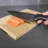 Kitchen + Home Non Stick Sushi Knife - The Original 8 inch Stainless Steel Non Stick Multipurpose Chef Knife...