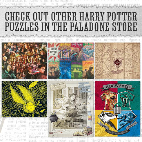 Harry Potter 1000 Piece Jigsaw Puzzle - 30in x 24in - Officially Licensed Merchandise...