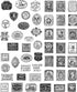 Stampers Anonymous Tim Holtz Cling 7"X8.5", Stamp Collector...