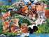 Masterpieces World of Animals 100 Piece Jigsaw Puzzle for Kids - Forest Friends - 11.5"x15"...