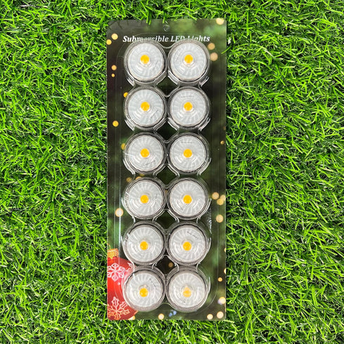 HL Submersible LED Light,Purple Small LED Light,100 Hours Waterproof Flameless Led Lights Battery Powered for Wedding Home Vase Festival Party Dec...