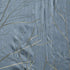 Madison Park Andora Embroidered-Rod Pocket Valance, Tree Small Faux Silk Valances for Window, 50" x 18", Blue...