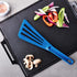 Mercer Culinary Hell's Tools Hi-Heat Slotted Spatula, 12 Inch x 3.5 Inch, Blue...
