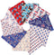 -25 Options- 100% Cotton Quilting Fabric Bundles 10pcs Fat Quarters 18”x21”-Medium Weight 5.2 oz- for Quilting, Sewing Project, Patchwork, DIY Cra...