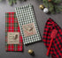 DII Holiday Kitchen Collection Embroidered Dishtowel Set, 18x28, Cabin Christmas, 3 Piece...