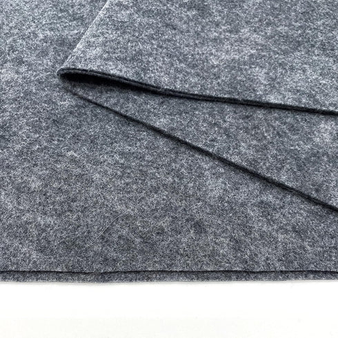 Craft Felt Fabric by The Yard - 72" Wide & 1.6mm Thick Acrylic Felt - Soft and Durable Charcoal Felt Fabric for DIY Arts & Crafts, Decorations and...