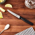 Mercer Culinary Rounded Tip Wavy Bar Knife, 4-5/16 Edge, Black...