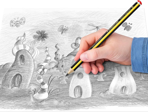 STAEDTLER Noris Ergosoft 153 Jumbo Learners Pencil 2B Box Of 12...
