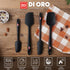 DI ORO Silicone Spatula Set - Rubber Kitchen Spatulas for Baking, Cooking, & Mixing - 600°F Heat-Resistant & BPA Free Silicone Scraper Spatulas fo...