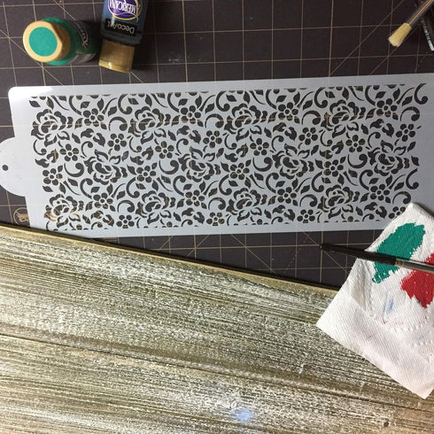 Chantilly Lace 2 Stencil by Designer Stencils...