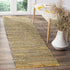SAFAVIEH Rag Rug Collection Accent Rug - 2'3" x 5', Yellow & Multi, Handmade Boho Stripe Cotton, Ideal for High Traffic Areas in Entryway, Living ...