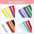 YAKA 60 Pack of 7 Inches Mix Nylon Coil Zippers Bulk - Supplies Zippers for Tailor Sewing Crafts (20 Color)...