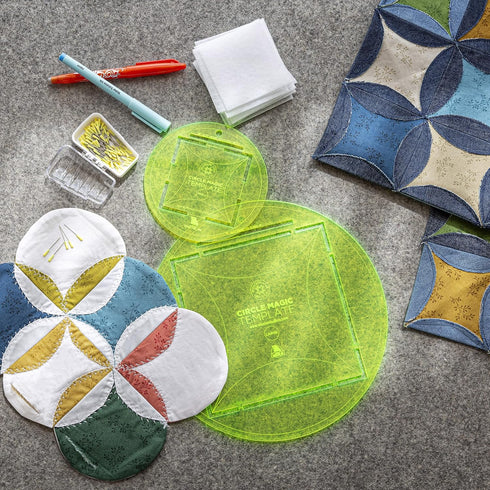 Missouri Star Quilt Circle Template, 5” | Round Acrylic Circle Ruler for Quilting Charm Packs and Precut Fabric Squares | Essential Quilt Supplies...