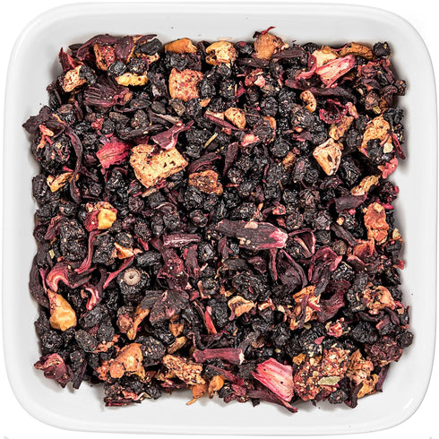 Tealyra - Grandma's Garden Berry - Fruit Tea Blend - Hibiscus and Berries Based Herbal Loose Leaf Tea - Vitamines Rich - Caffeine-Free - Hot and I...