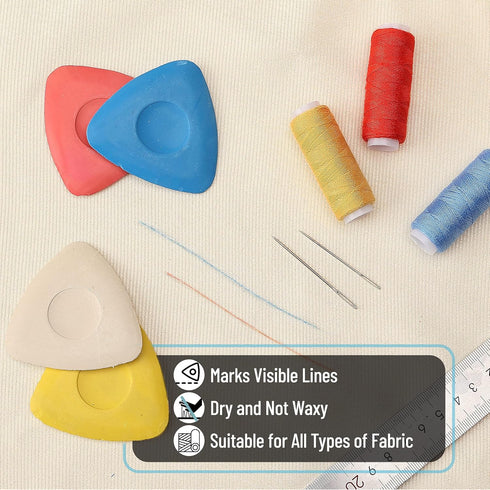 Mr. Pen- Tailors Chalk Set, 8pcs Tailor Chalk with 2 Holders Set, Fabric Chalk, Sewing Chalk, Sewing Chalk for Fabric, Tailors Chalk for Fabric, T...