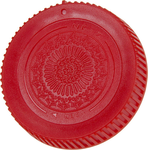 Fotodiox Designer Red Rear Lens Cap for Nikon Z Lenses - Compatible with Nikon Z-Mount Lenses and Adapter Mounts (Replaces Nikon LF-N1 Rear Lens C...