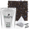 Tealyra - Cream Earl Grey Tea Pyramids Bags - Classic Black Leaf Tea - Citrusy with Vannilla Flavor - 25 Sachets (2-ounce)...