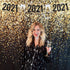 Black and Gold Photo Booth Backdrop - Perfect Party Decoration for Graduation, Birthday, Christmas, New Years Eve, Bachelorette, Weddings, Prom | ...